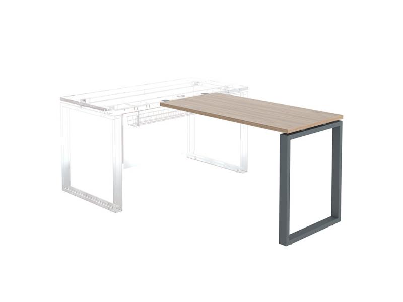 Брифинг-приставка NTO 120 вяз натуральный/антрацит